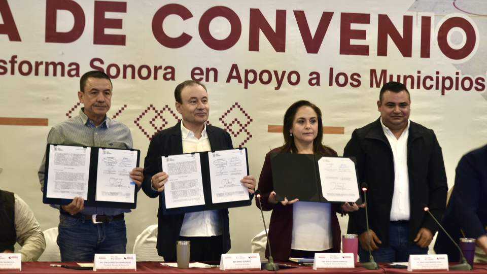 Cecop impulsa programa “Transforma Sonora en Apoyo a los Municipios”, con los 72 ayuntamientos 